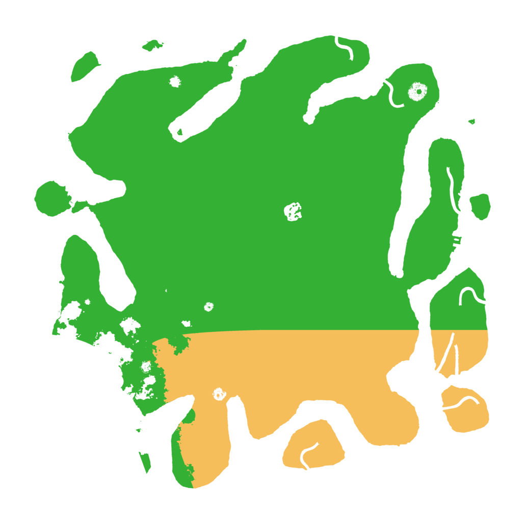 Biome Rust Map: Procedural Map, Size: 4250, Seed: 558103