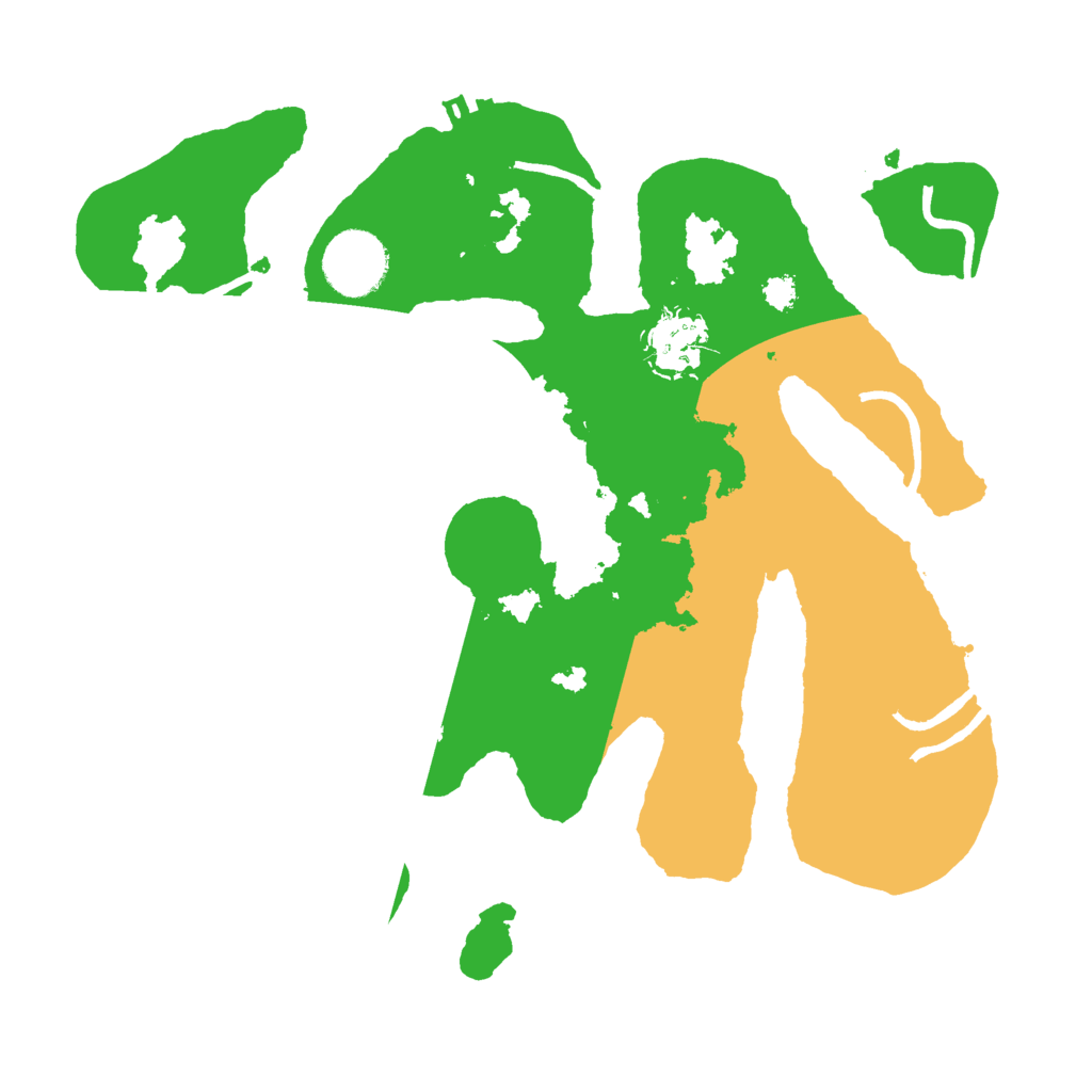 Biome Rust Map: Procedural Map, Size: 3000, Seed: 87673