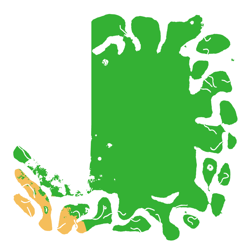 Biome Rust Map: Procedural Map, Size: 6000, Seed: 72305693