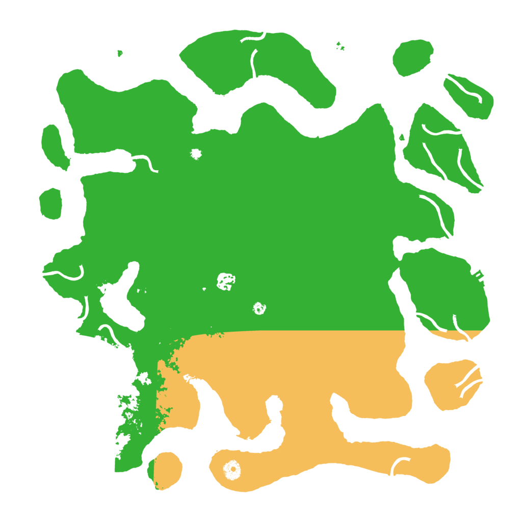 Biome Rust Map: Procedural Map, Size: 4250, Seed: 860326