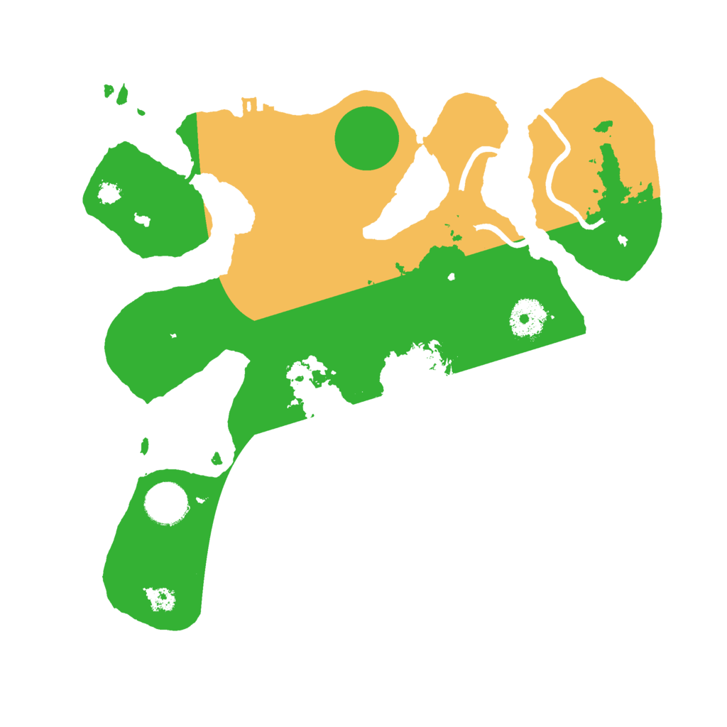 Biome Rust Map: Procedural Map, Size: 3000, Seed: 94827