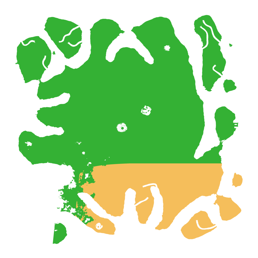 Biome Rust Map: Procedural Map, Size: 4000, Seed: 148116181