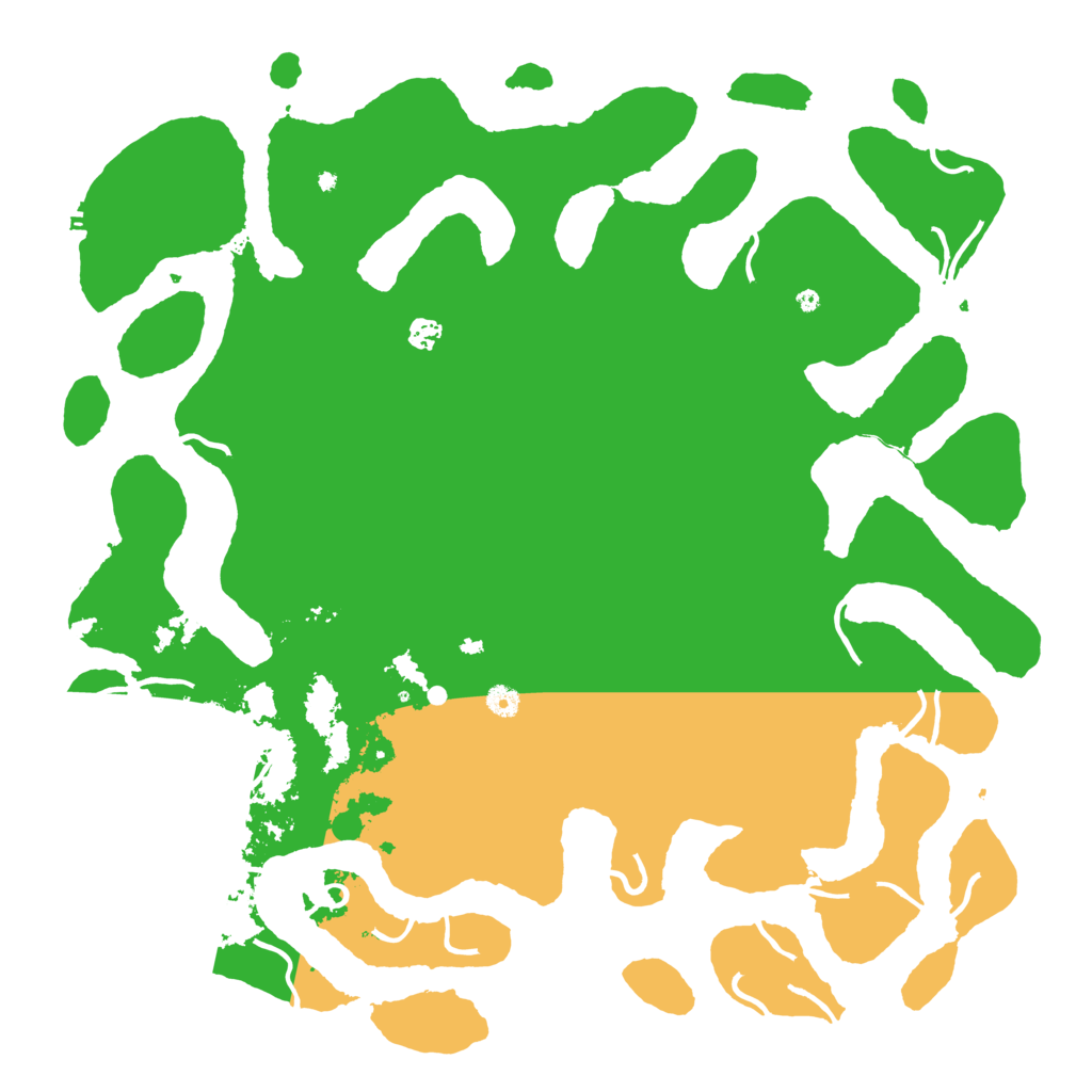 Biome Rust Map: Procedural Map, Size: 5000, Seed: 654641