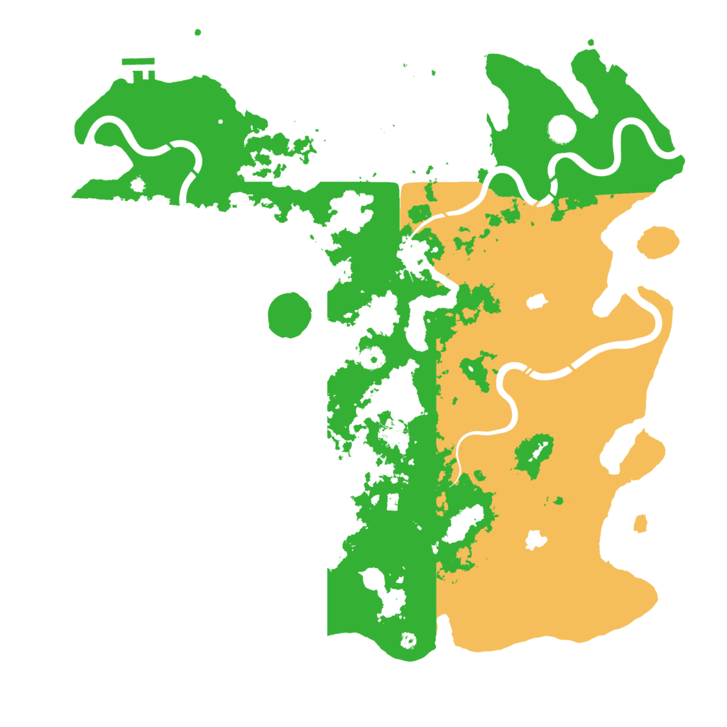 Biome Rust Map: Procedural Map, Size: 4500, Seed: 934898