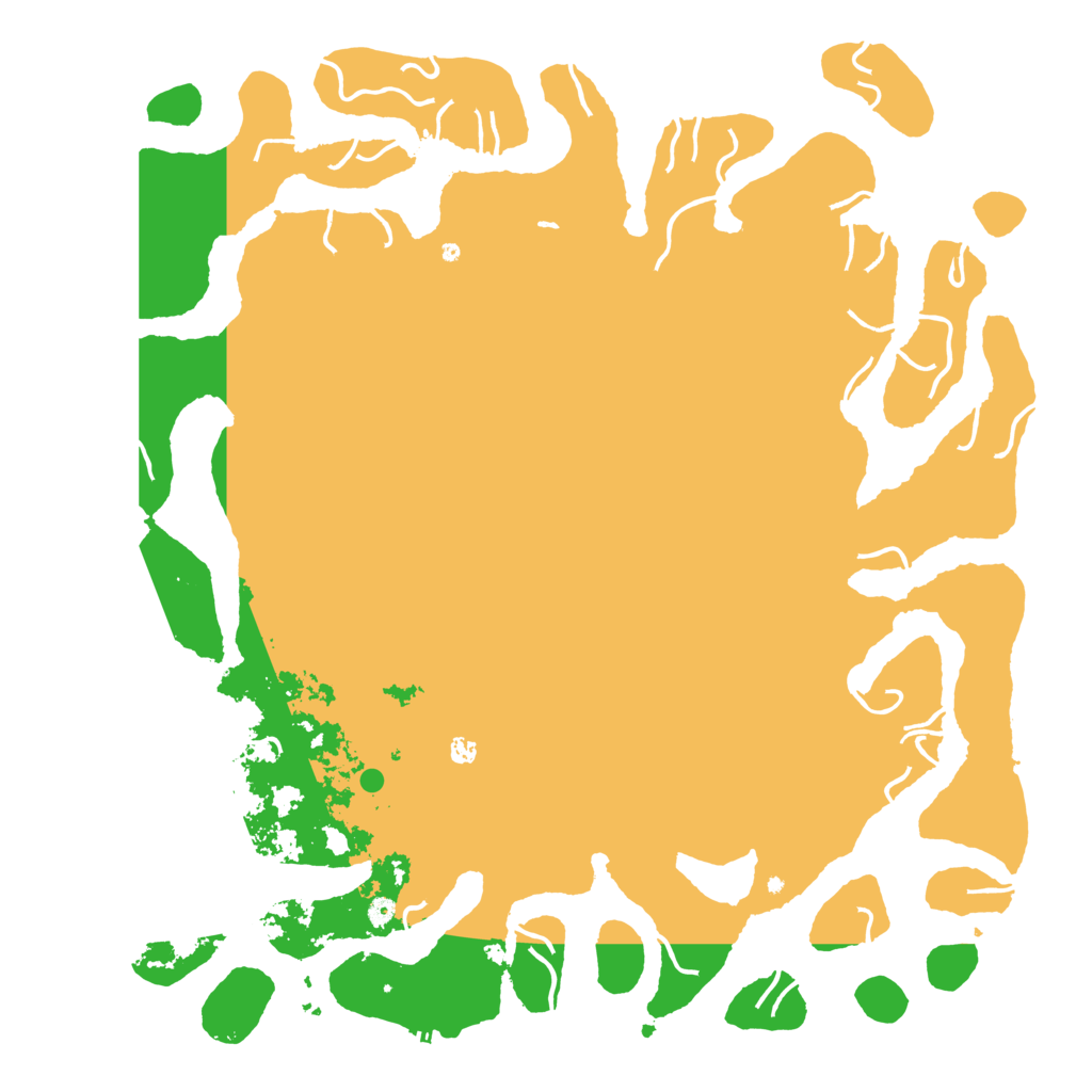 Biome Rust Map: Procedural Map, Size: 6000, Seed: 51383