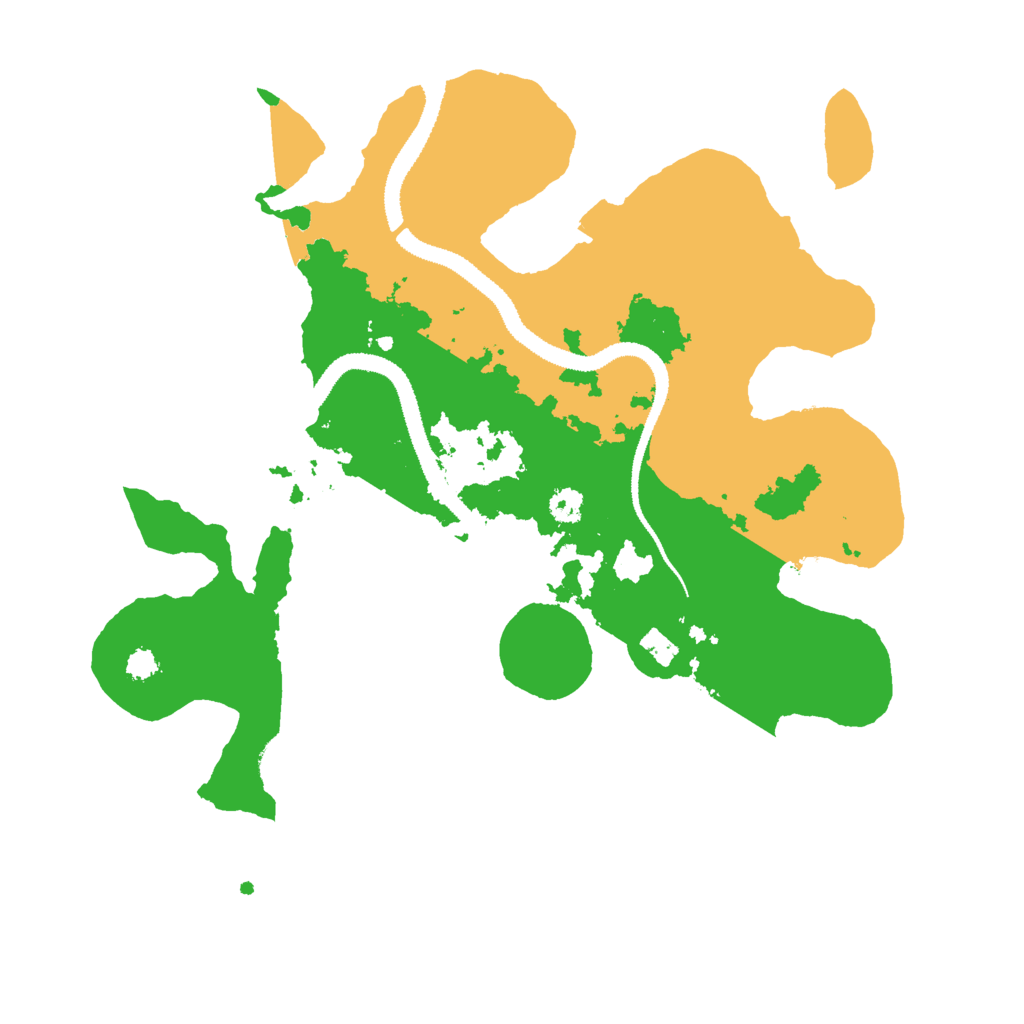 Biome Rust Map: Procedural Map, Size: 3000, Seed: 75623474