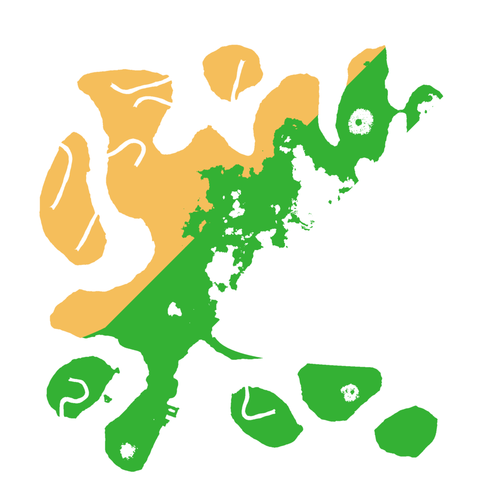 Biome Rust Map: Procedural Map, Size: 3000, Seed: 77721011