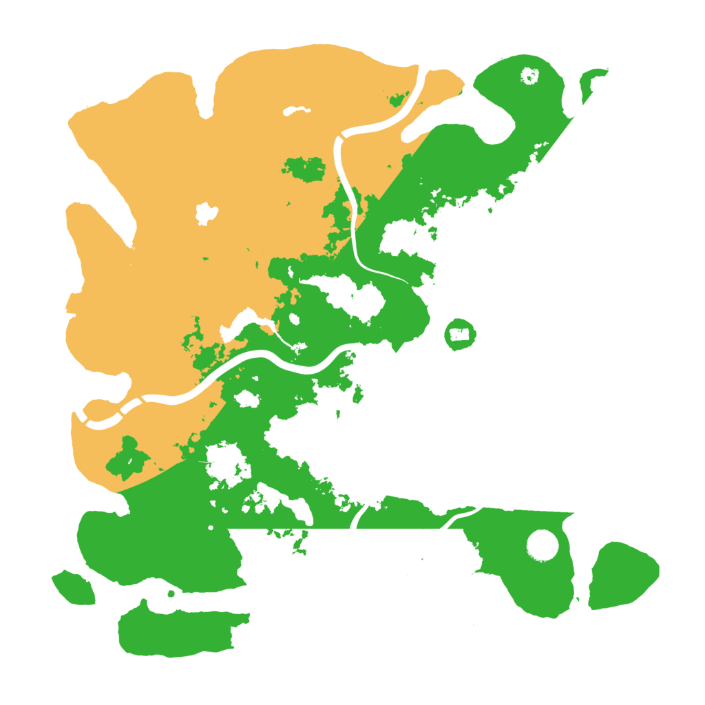 Biome Rust Map: Procedural Map, Size: 4000, Seed: 2197879