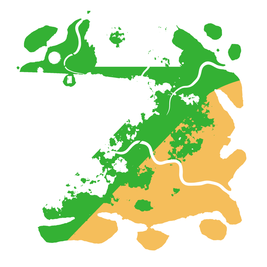 Biome Rust Map: Procedural Map, Size: 3850, Seed: 580822096
