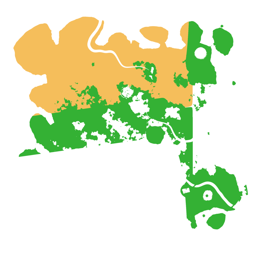 Biome Rust Map: Procedural Map, Size: 3850, Seed: 327986162