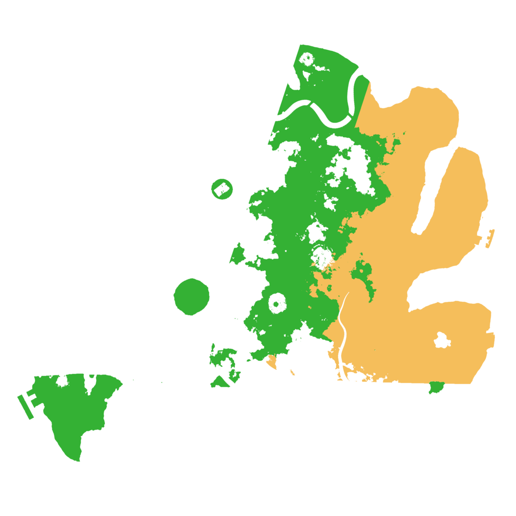 Biome Rust Map: Procedural Map, Size: 4000, Seed: 678526