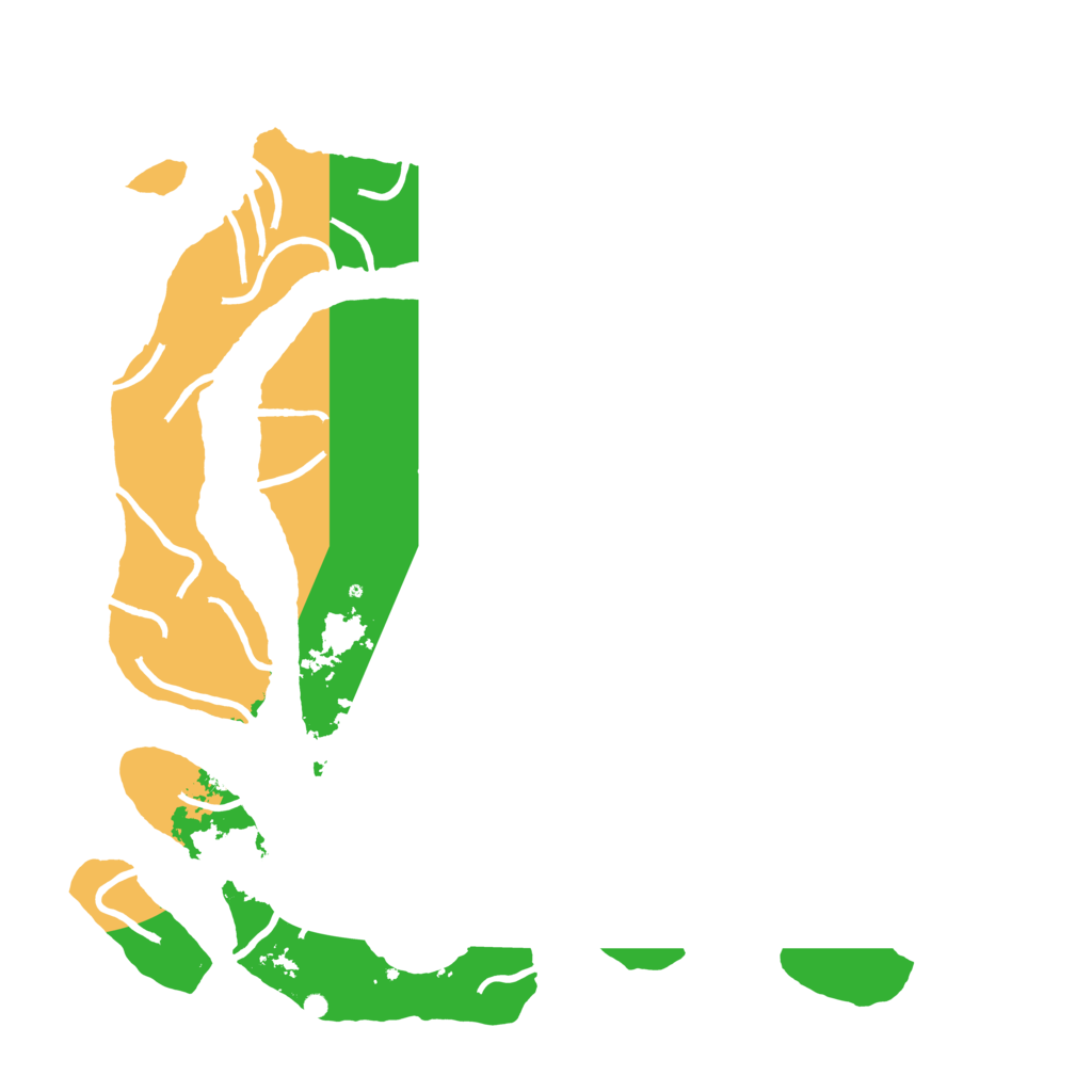 Biome Rust Map: Procedural Map, Size: 4000, Seed: 282958