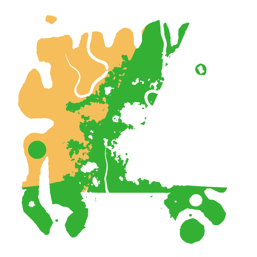 Biome Rust Map: Procedural Map, Size: 3750, Seed: 284076