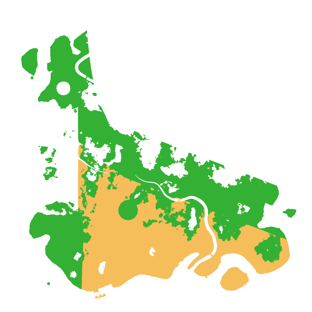 Biome Rust Map: Procedural Map, Size: 4250, Seed: 537394