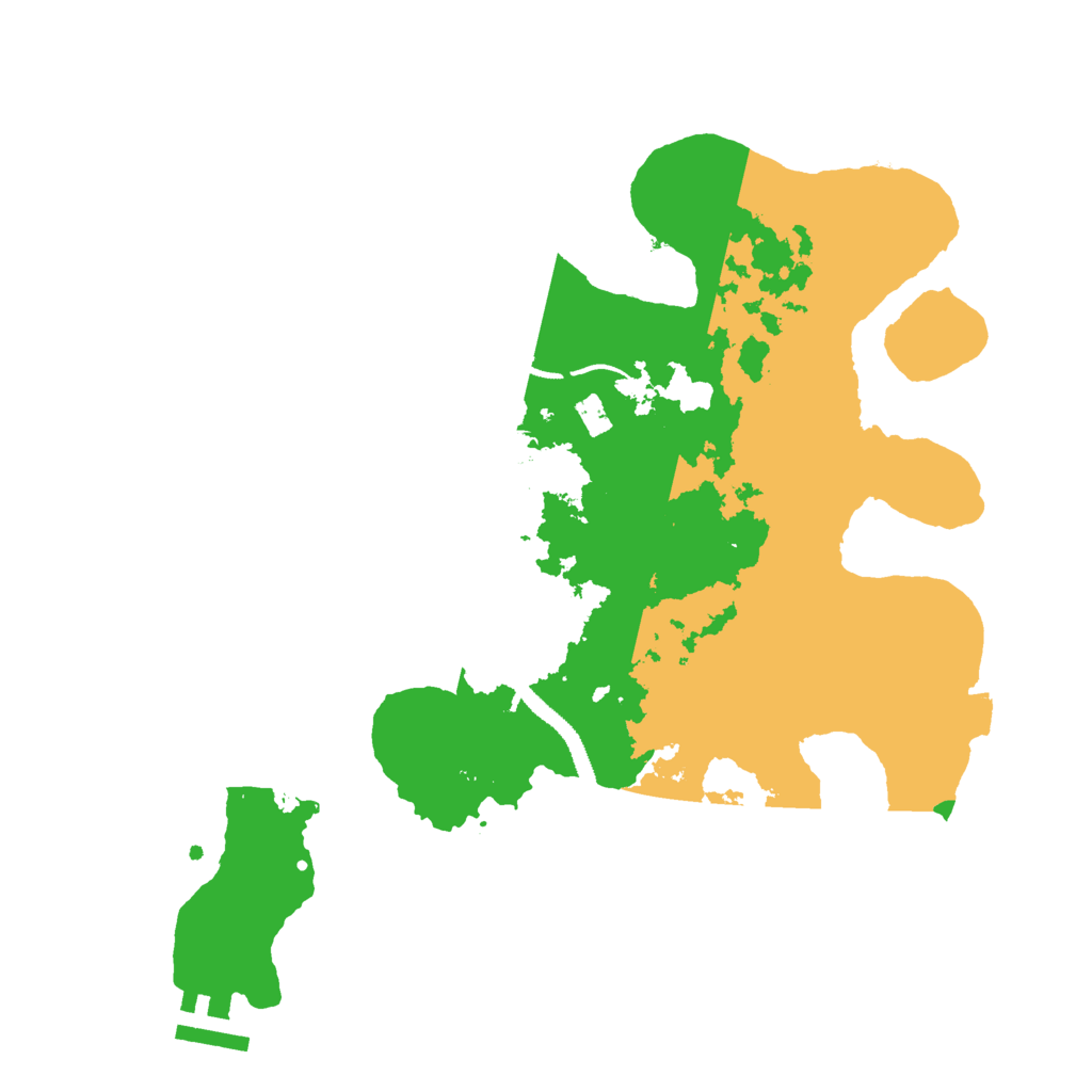 Biome Rust Map: Procedural Map, Size: 3000, Seed: 1740041780