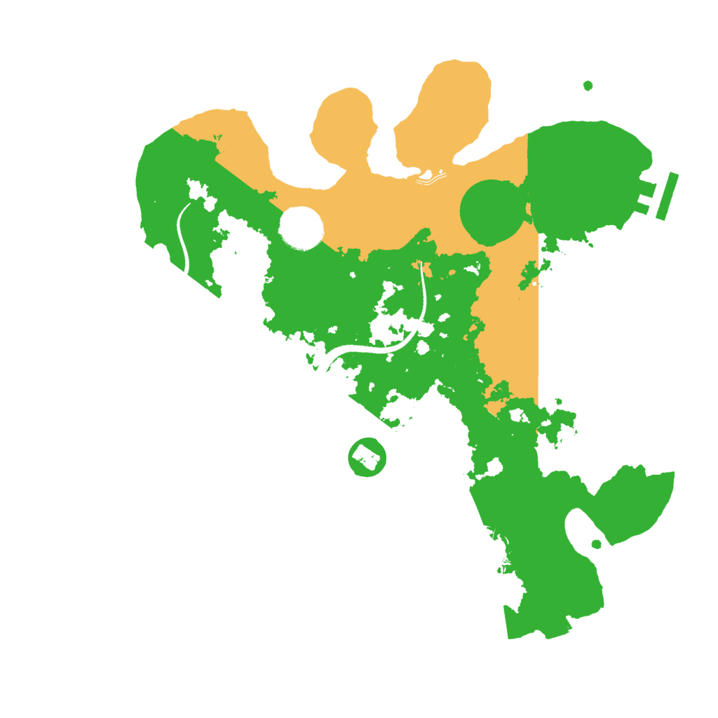 Biome Rust Map: Procedural Map, Size: 3000, Seed: 459
