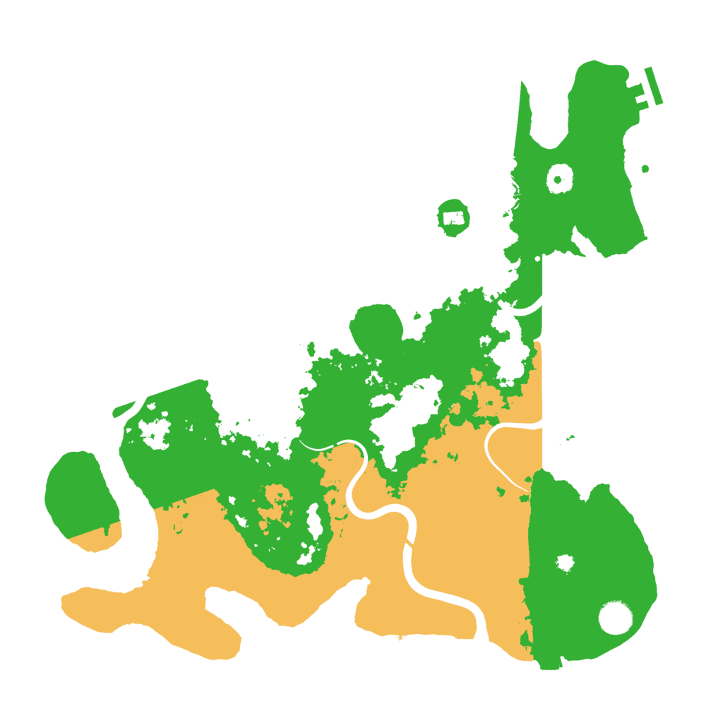 Biome Rust Map: Procedural Map, Size: 3800, Seed: 367914863