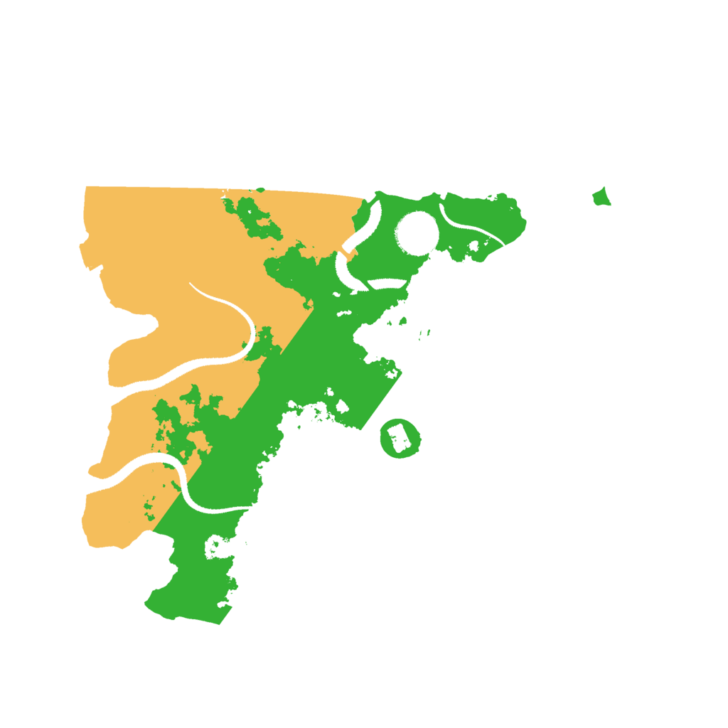 Biome Rust Map: Procedural Map, Size: 3000, Seed: 289282539