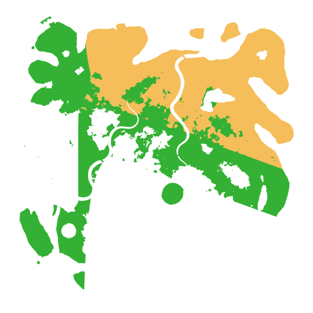 Biome Rust Map: Procedural Map, Size: 4000, Seed: 424285794