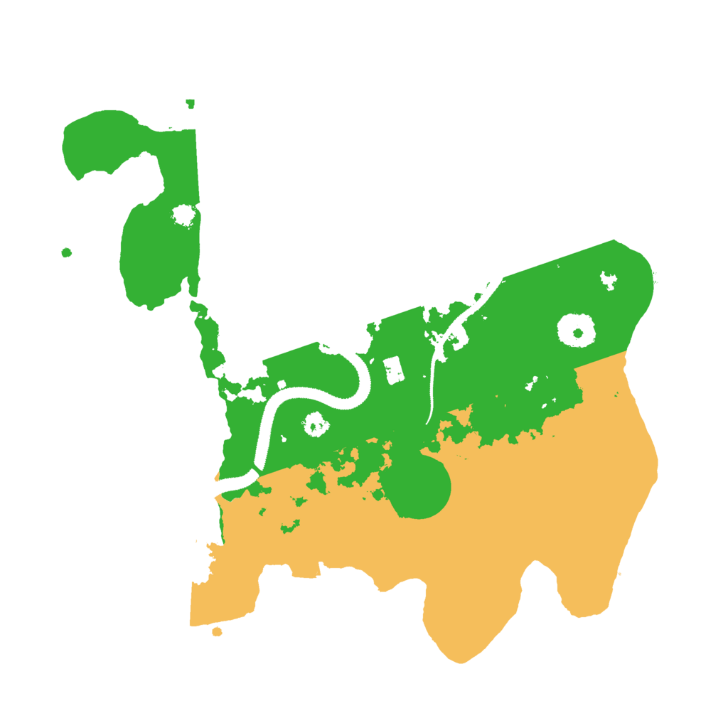Biome Rust Map: Procedural Map, Size: 3000, Seed: 250
