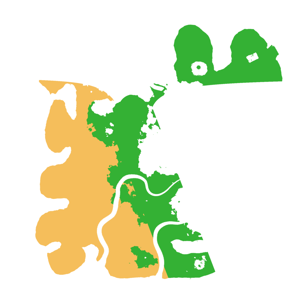 Biome Rust Map: Procedural Map, Size: 3000, Seed: 356