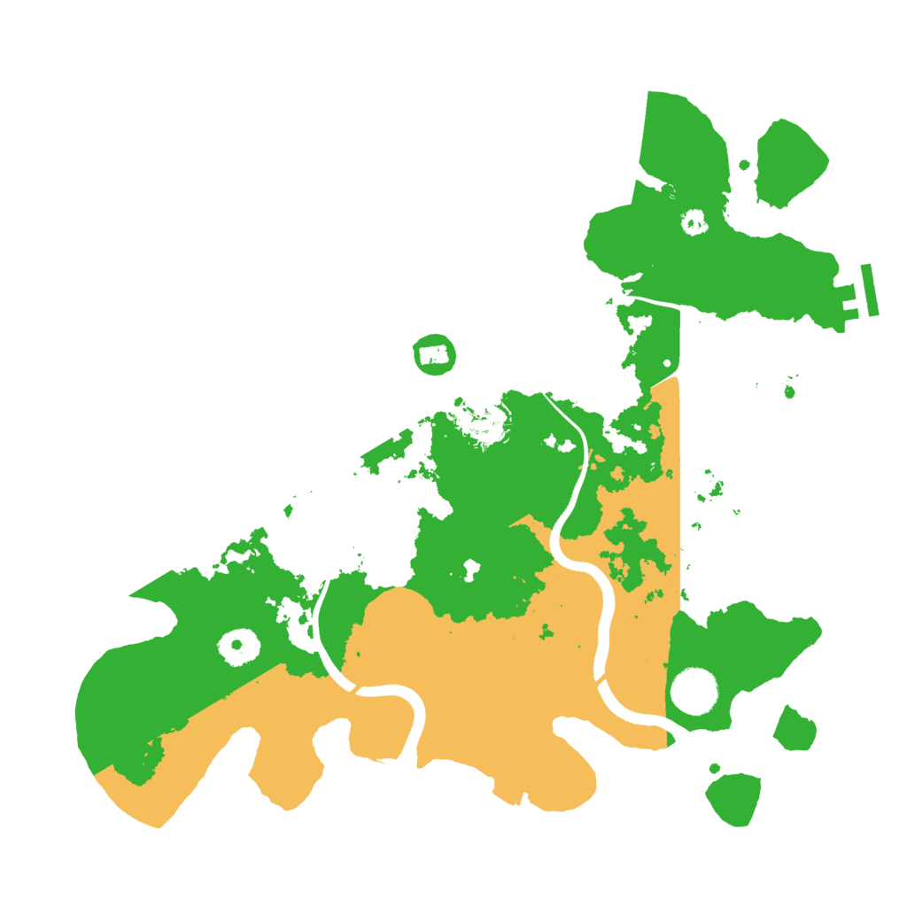 Biome Rust Map: Procedural Map, Size: 3500, Seed: 1943726935