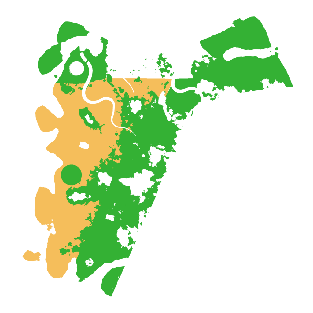 Biome Rust Map: Procedural Map, Size: 4000, Seed: 839167