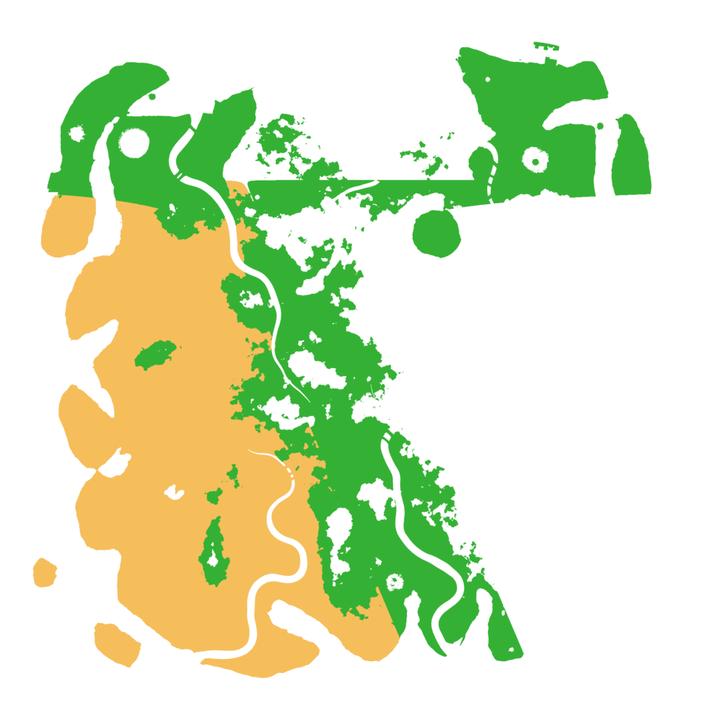 Biome Rust Map: Procedural Map, Size: 4250, Seed: 91556