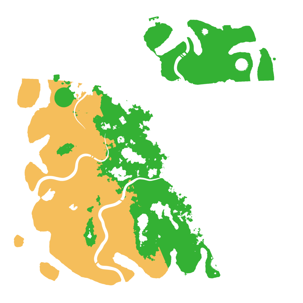 Biome Rust Map: Procedural Map, Size: 4250, Seed: 91556