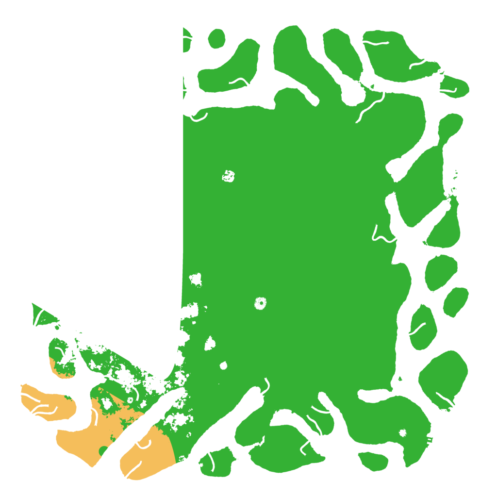 Biome Rust Map: Procedural Map, Size: 6000, Seed: 1618