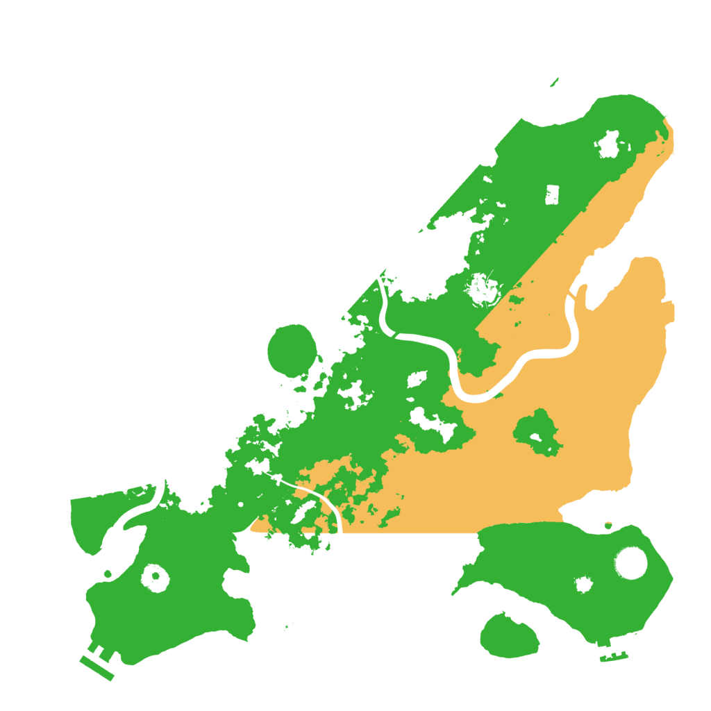 Biome Rust Map: Procedural Map, Size: 3850, Seed: 560847647