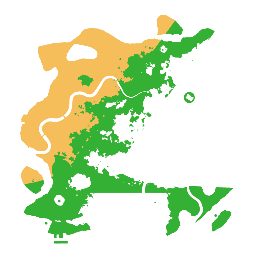 Biome Rust Map: Procedural Map, Size: 3750, Seed: 1623063810