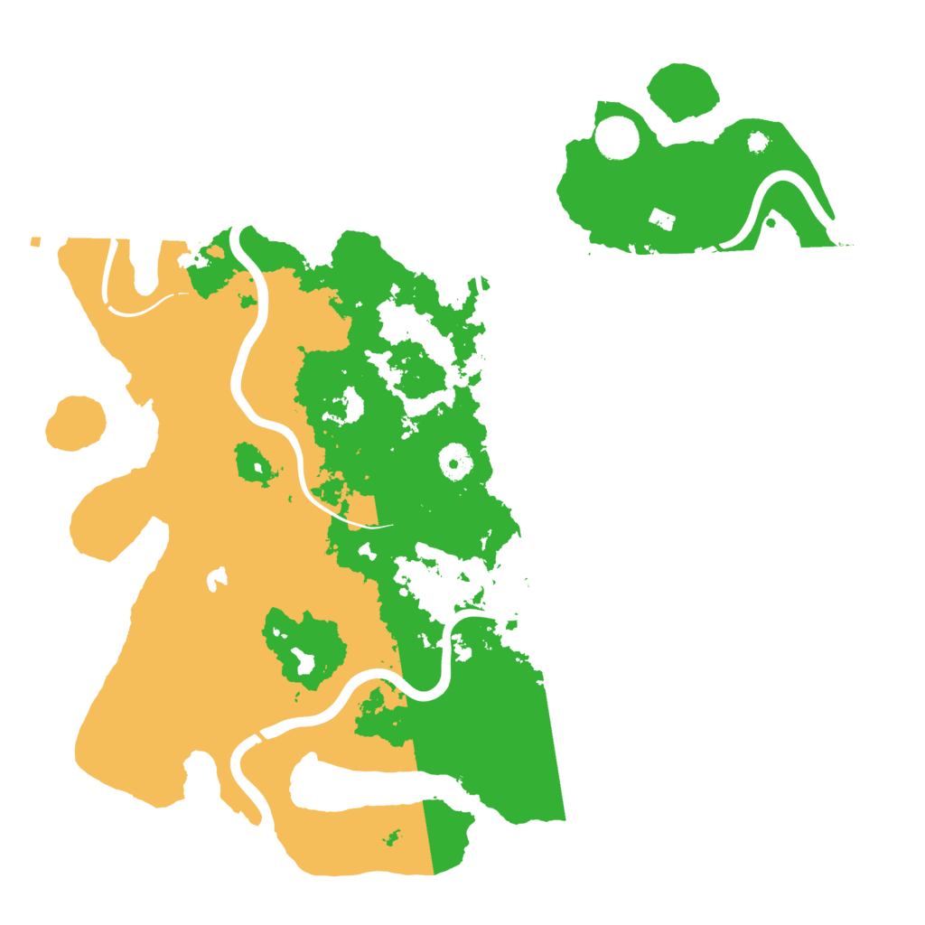Biome Rust Map: Procedural Map, Size: 4000, Seed: 239709591