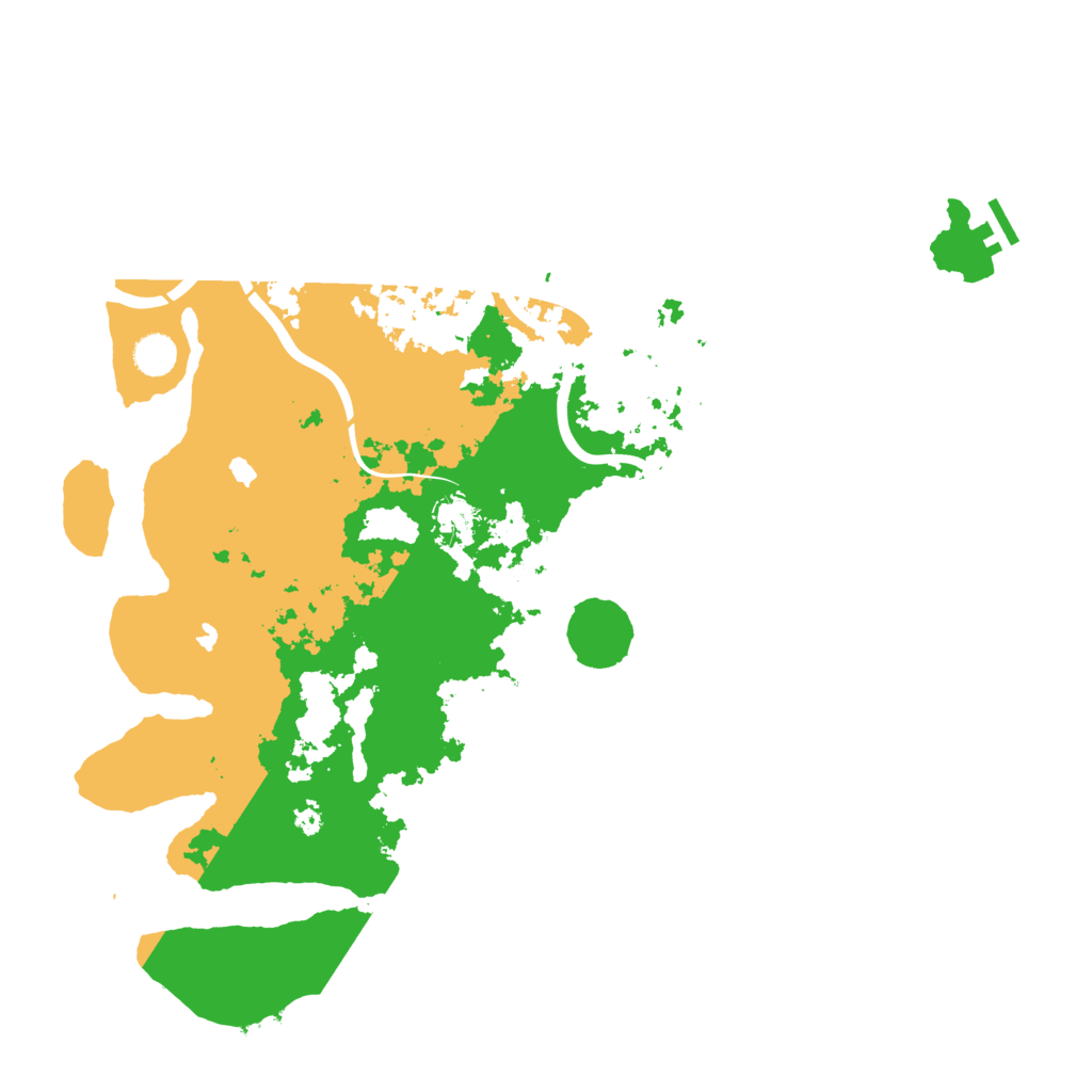 Biome Rust Map: Procedural Map, Size: 4500, Seed: 1488561158