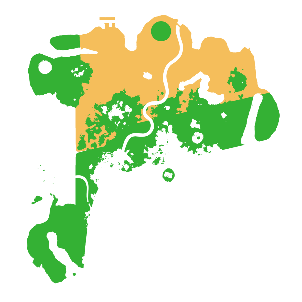 Biome Rust Map: Procedural Map, Size: 4000, Seed: 2060722360