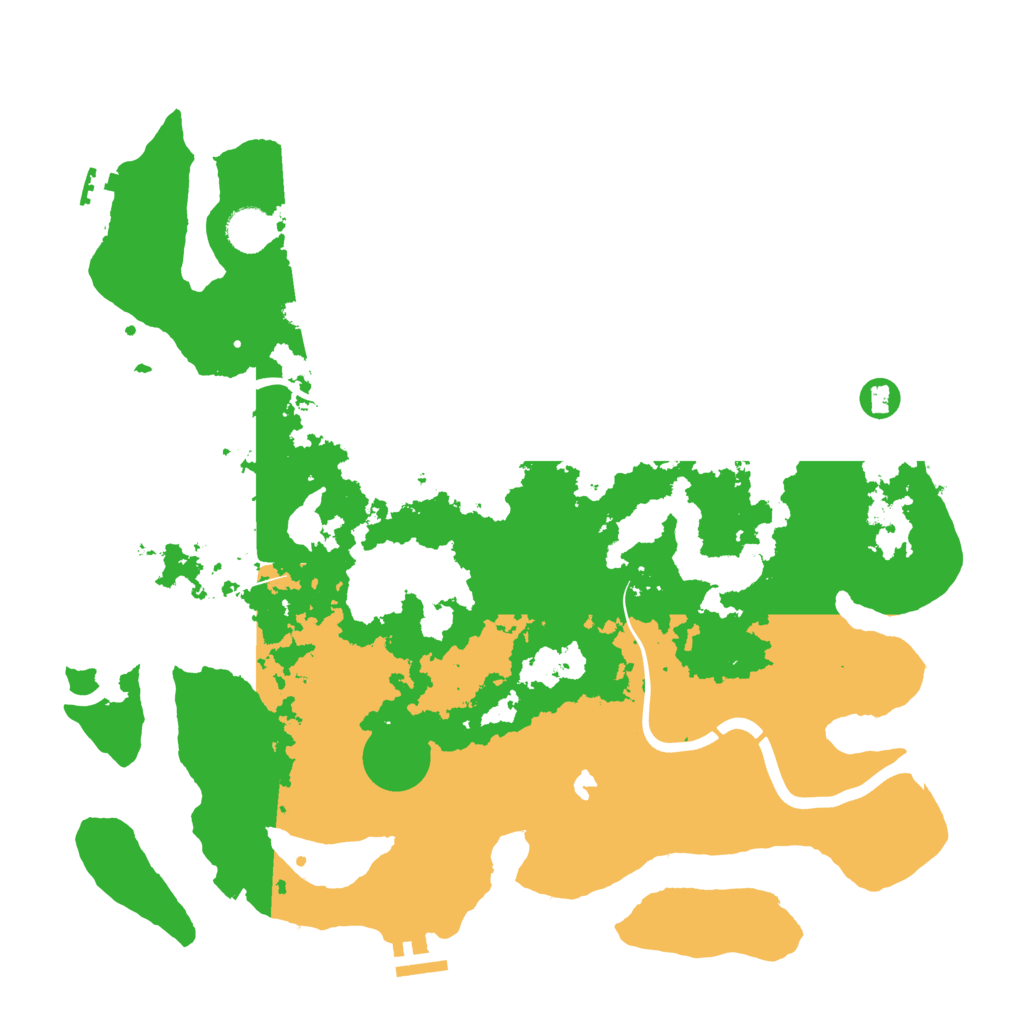 Biome Rust Map: Procedural Map, Size: 4000, Seed: 302373466