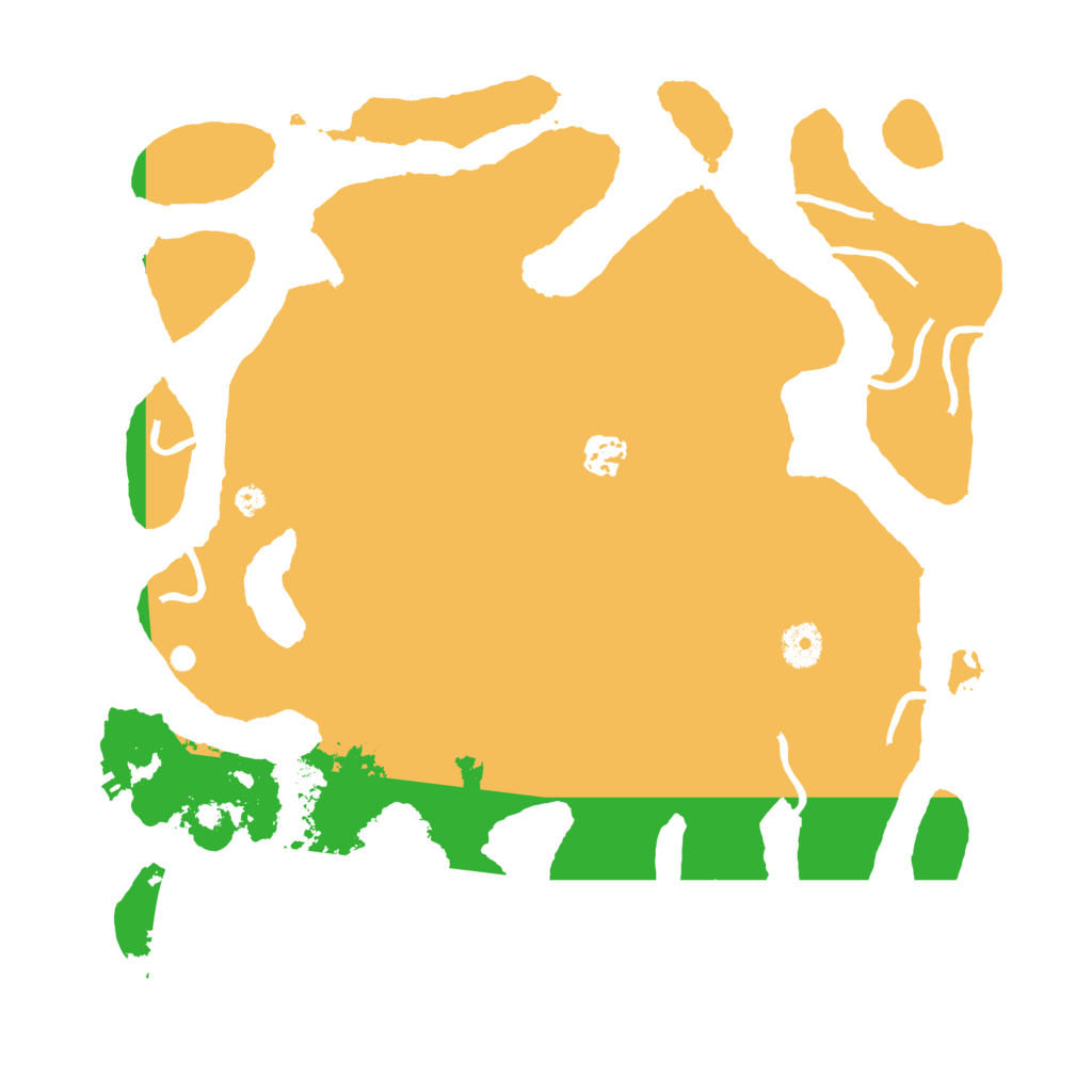 Biome Rust Map: Procedural Map, Size: 3800, Seed: 1316538900