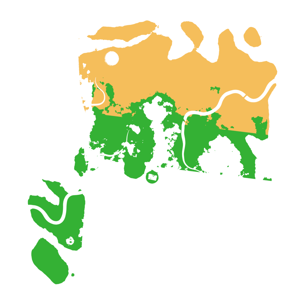 Biome Rust Map: Procedural Map, Size: 3800, Seed: 1316538900