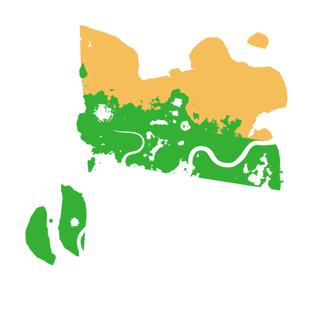 Biome Rust Map: Procedural Map, Size: 3200, Seed: 2415