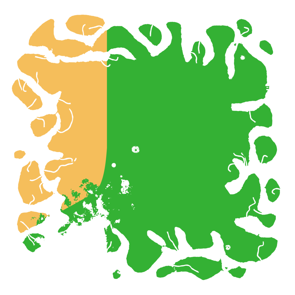 Biome Rust Map: Procedural Map, Size: 6000, Seed: 1031