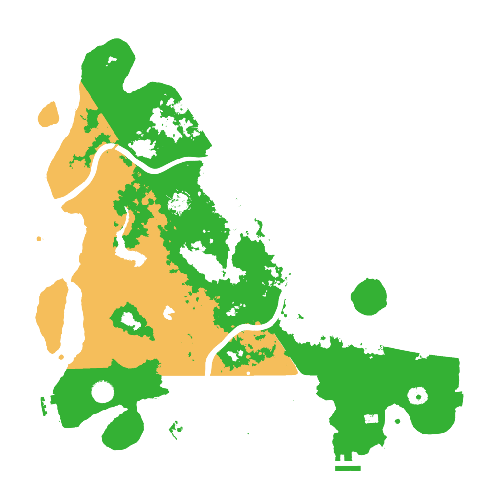 Biome Rust Map: Procedural Map, Size: 4000, Seed: 1744090199