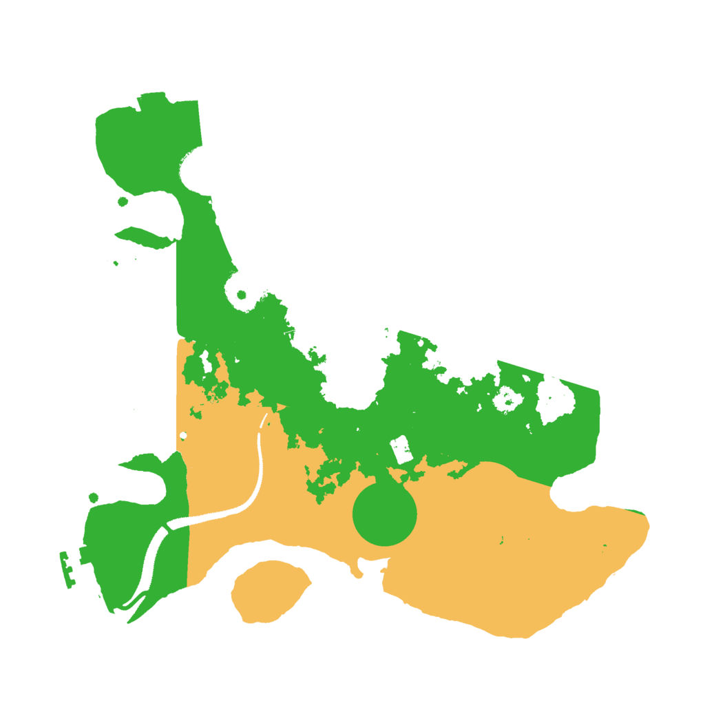 Biome Rust Map: Procedural Map, Size: 2892, Seed: 13825