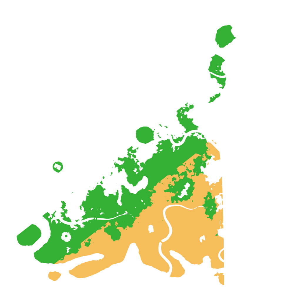 Biome Rust Map: Procedural Map, Size: 4702, Seed: 860962661