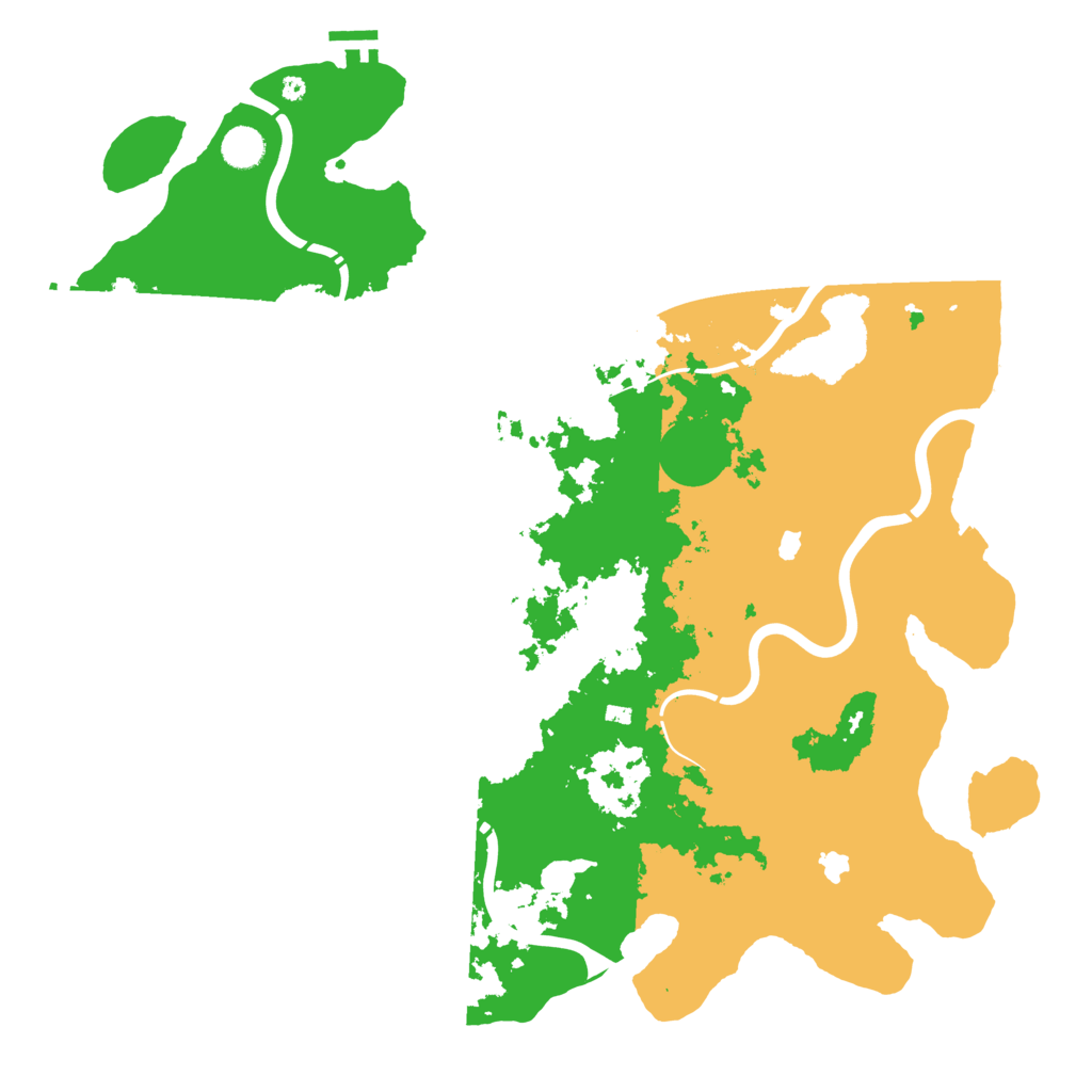 Biome Rust Map: Procedural Map, Size: 4500, Seed: 78301274