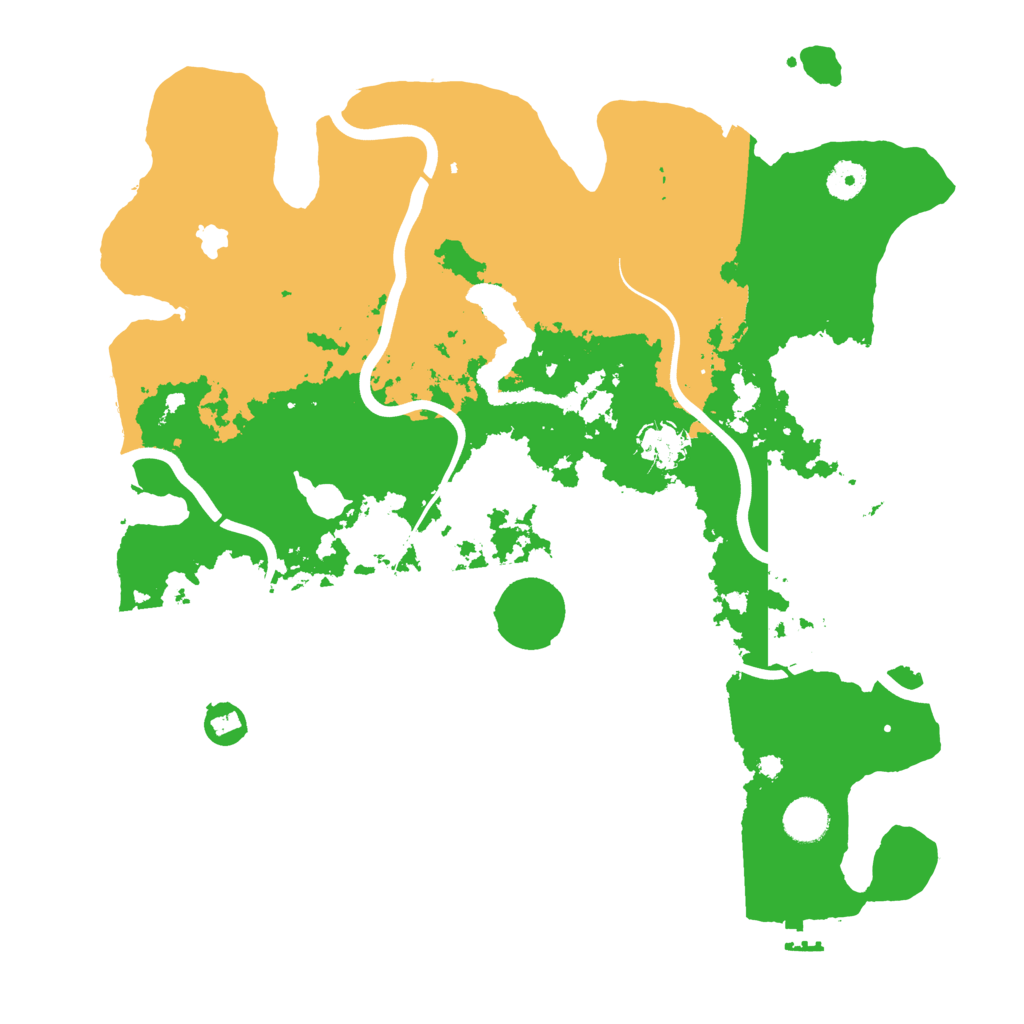 Biome Rust Map: Procedural Map, Size: 4000, Seed: 247434