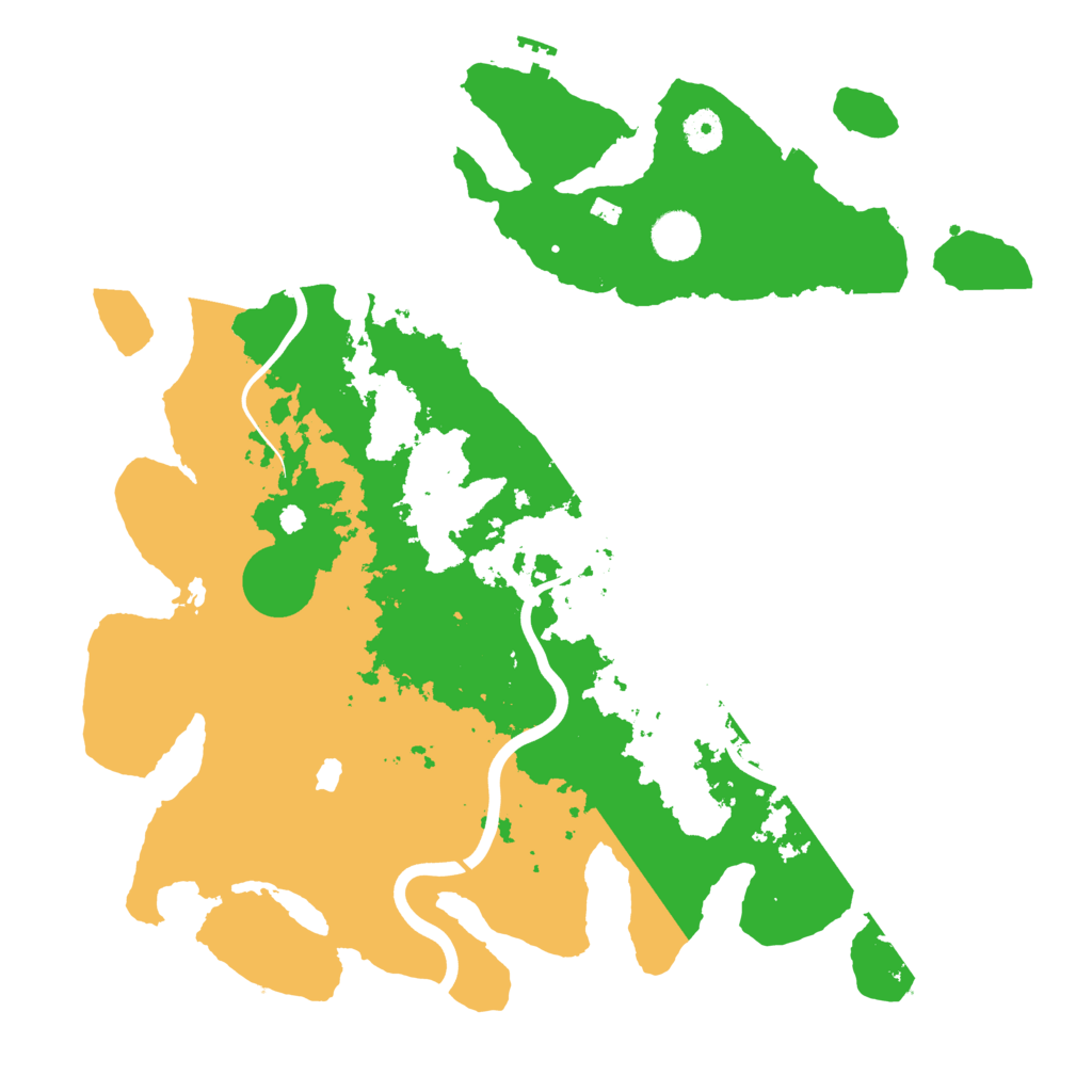 Biome Rust Map: Procedural Map, Size: 4000, Seed: 687569735