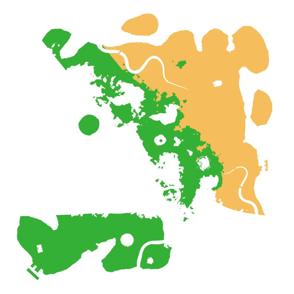 Biome Rust Map: Procedural Map, Size: 4000, Seed: 420333
