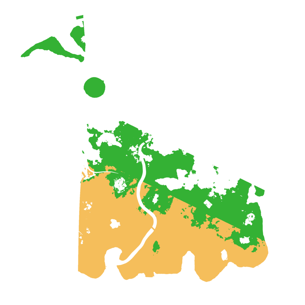 Biome Rust Map: Procedural Map, Size: 4000, Seed: 75265