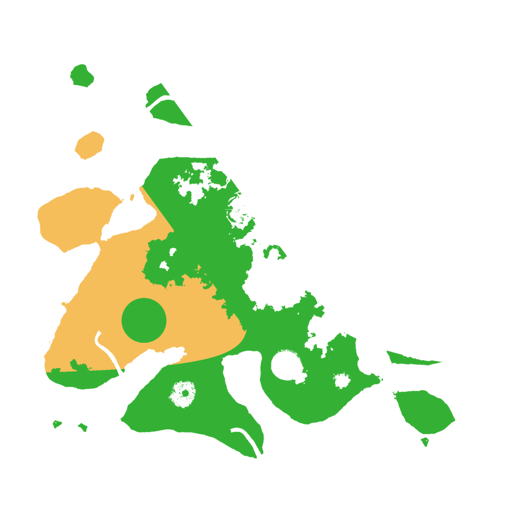 Biome Rust Map: Procedural Map, Size: 3000, Seed: 51134606