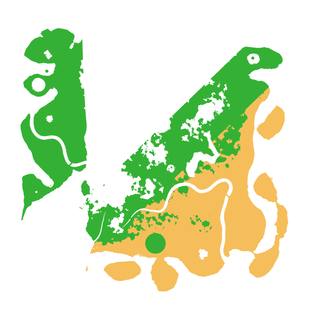 Biome Rust Map: Procedural Map, Size: 4000, Seed: 1703342982